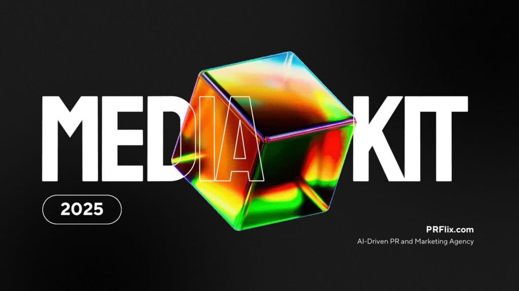 PRFlix 2025 media kit cover